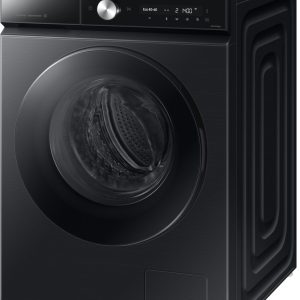 Samsung 8000 serie - Wasmachine WW90DB8U95GBU3 - A label - 9Kg - Zwart - AI wash - Super speed (8806095582832)